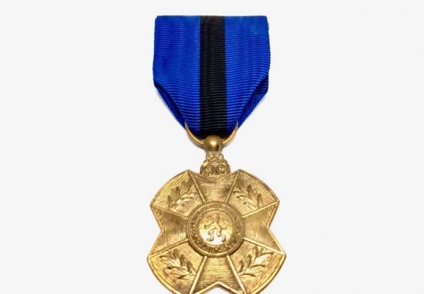 Bronzen Medaille Leopold 2 Orde
