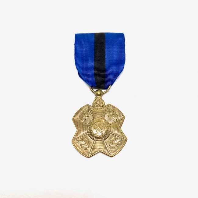 Médaille d'Or de l'Ordre de Léopold II - modèle officiel