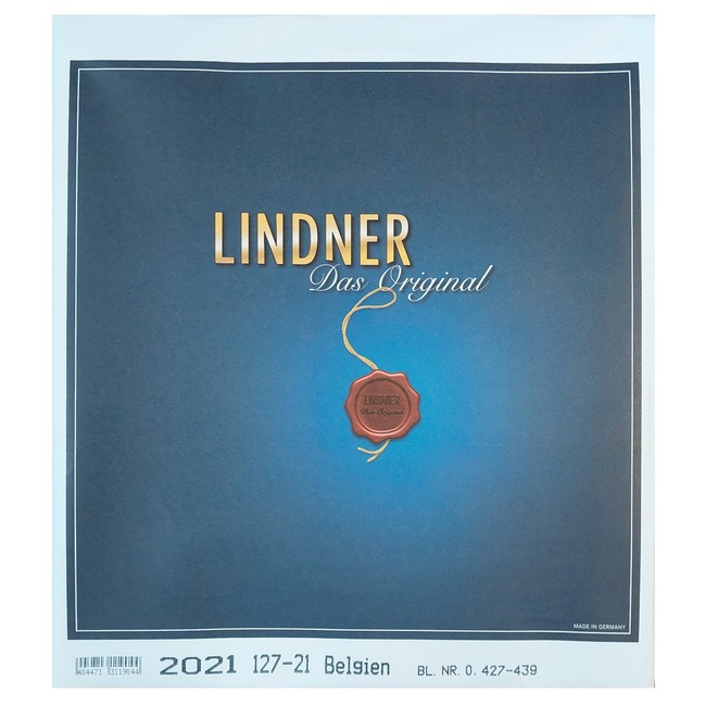 Lindner supplément Belgique 2021