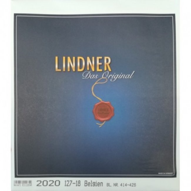Lindner supplément Belgique 2020
