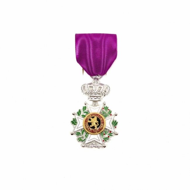 Chevalier de l'ordre de Léopold militaire - modèle officiel