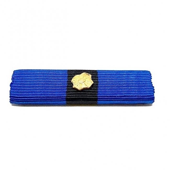Médaille bronze de l'Ordre de Léopold II - barrette uniforme