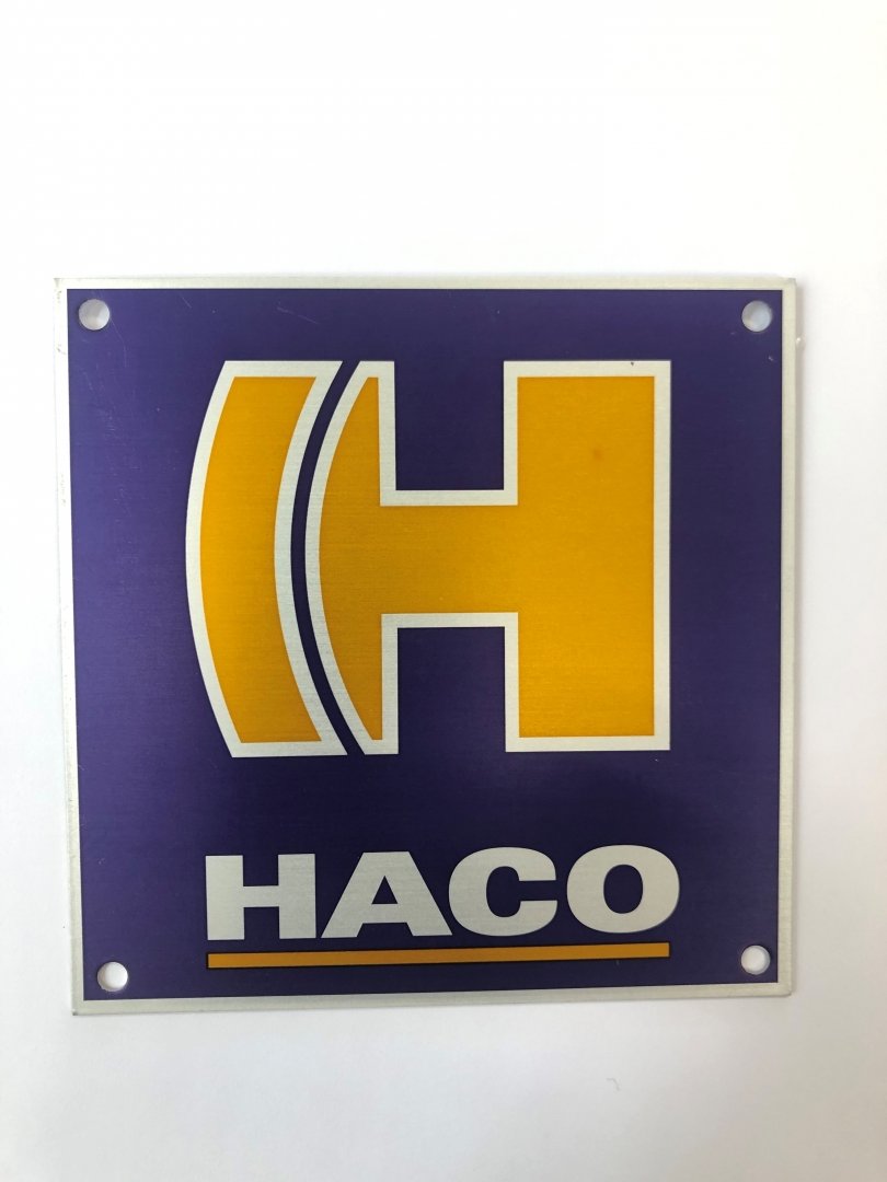 Plaques nominatives en aluminium, AVEC IMPRESSION