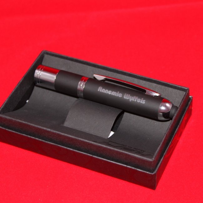 Stylo avec gravure au laser