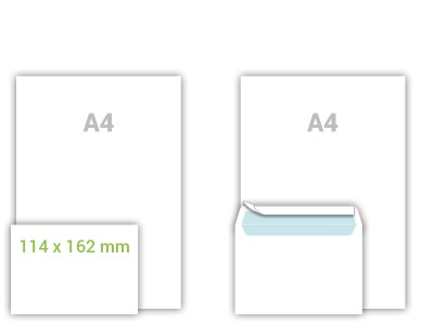 Enveloppen in alle formaten