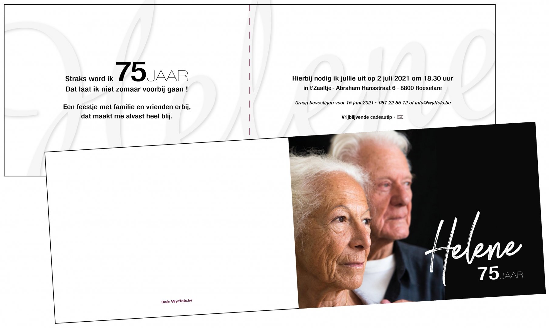 Invitations pour anniversaire