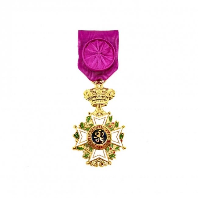 Militair ereteken officier in de Leopoldsorde officieel