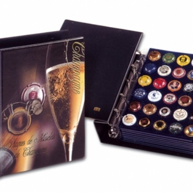 Album voor champagnecapsules Safe 7865