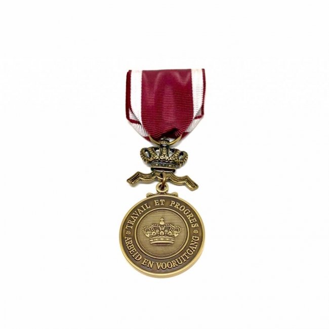 Bronzen Medaille in de Kroonorde - officieel model
