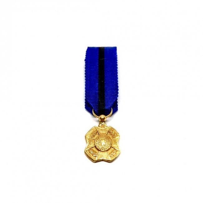 Gouden Medaille in de Leopold II orde - verkleind model